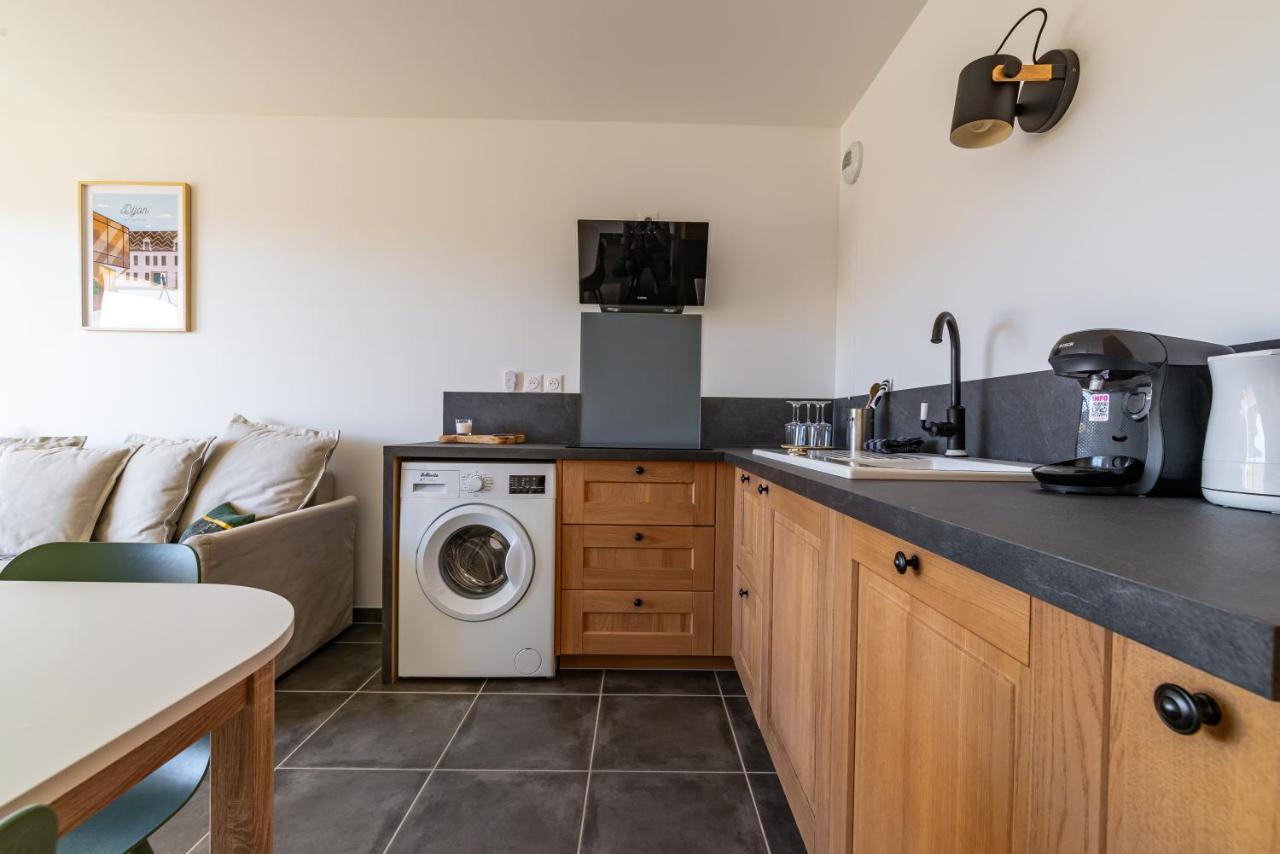 Au 4 Le Long Du Canal Avec Parking Apartment ดีจอง ภายนอก รูปภาพ