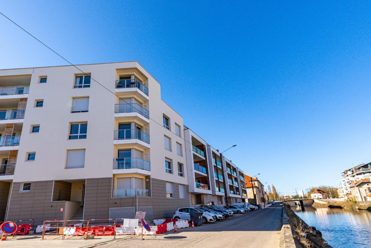 Au 4 Le Long Du Canal Avec Parking Apartment ดีจอง ภายนอก รูปภาพ