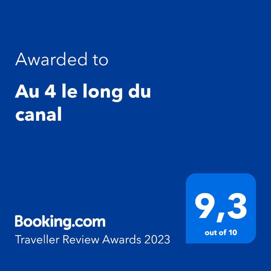 Au 4 Le Long Du Canal Avec Parking Apartment ดีจอง ภายนอก รูปภาพ